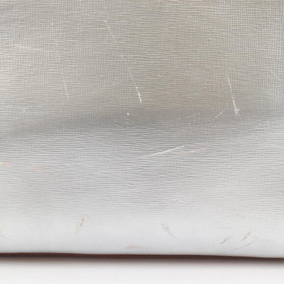 FENDI Petite 2jours Hand Bag Leather Beige Silver - Picture 4 of 14